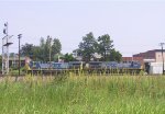 CSX 230 & 495 lead an empty coal train westbound